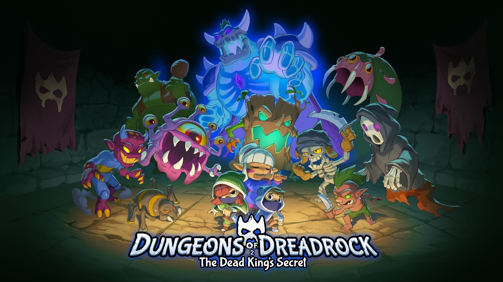 [NSW] 던전스 오브 드레드락 2 - 죽은 왕의 비밀 (Dungeons of Dreadrock 2 - The Dead King's Secret)