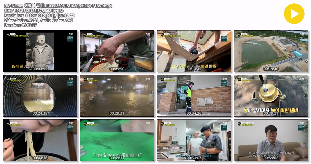 생활의 달인.E1035.260615.1080p.H264-F1RST