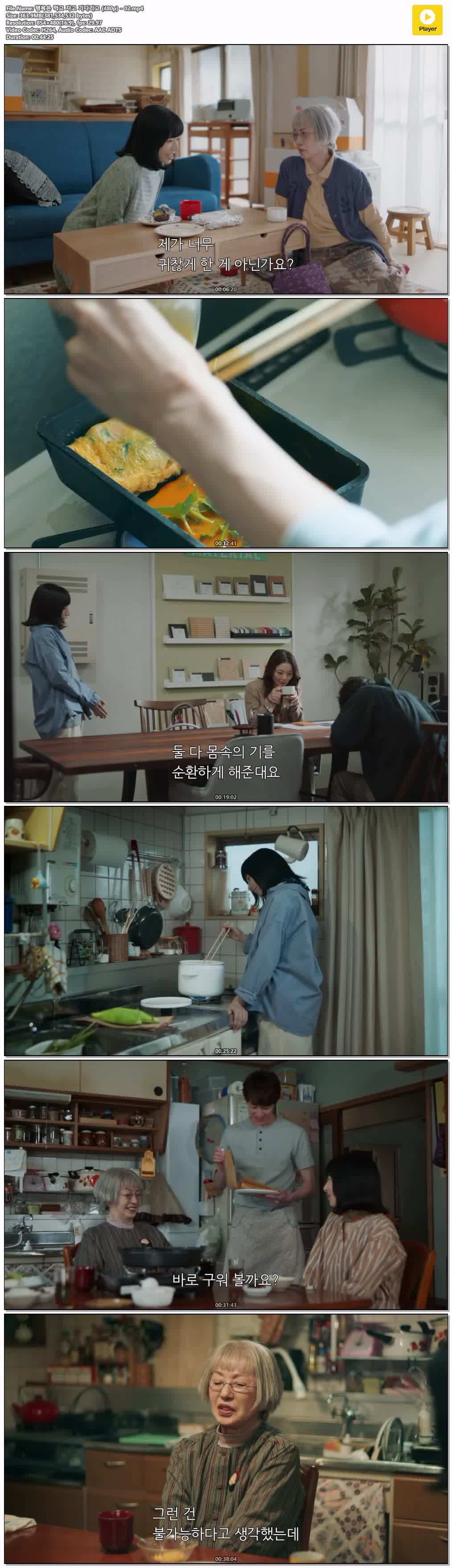 행복은 먹고 자고 기다리고 (480p) - 02