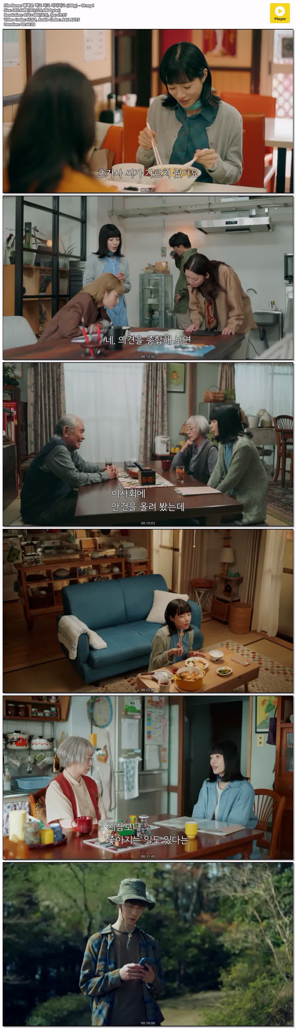 행복은 먹고 자고 기다리고 (480p) - 09