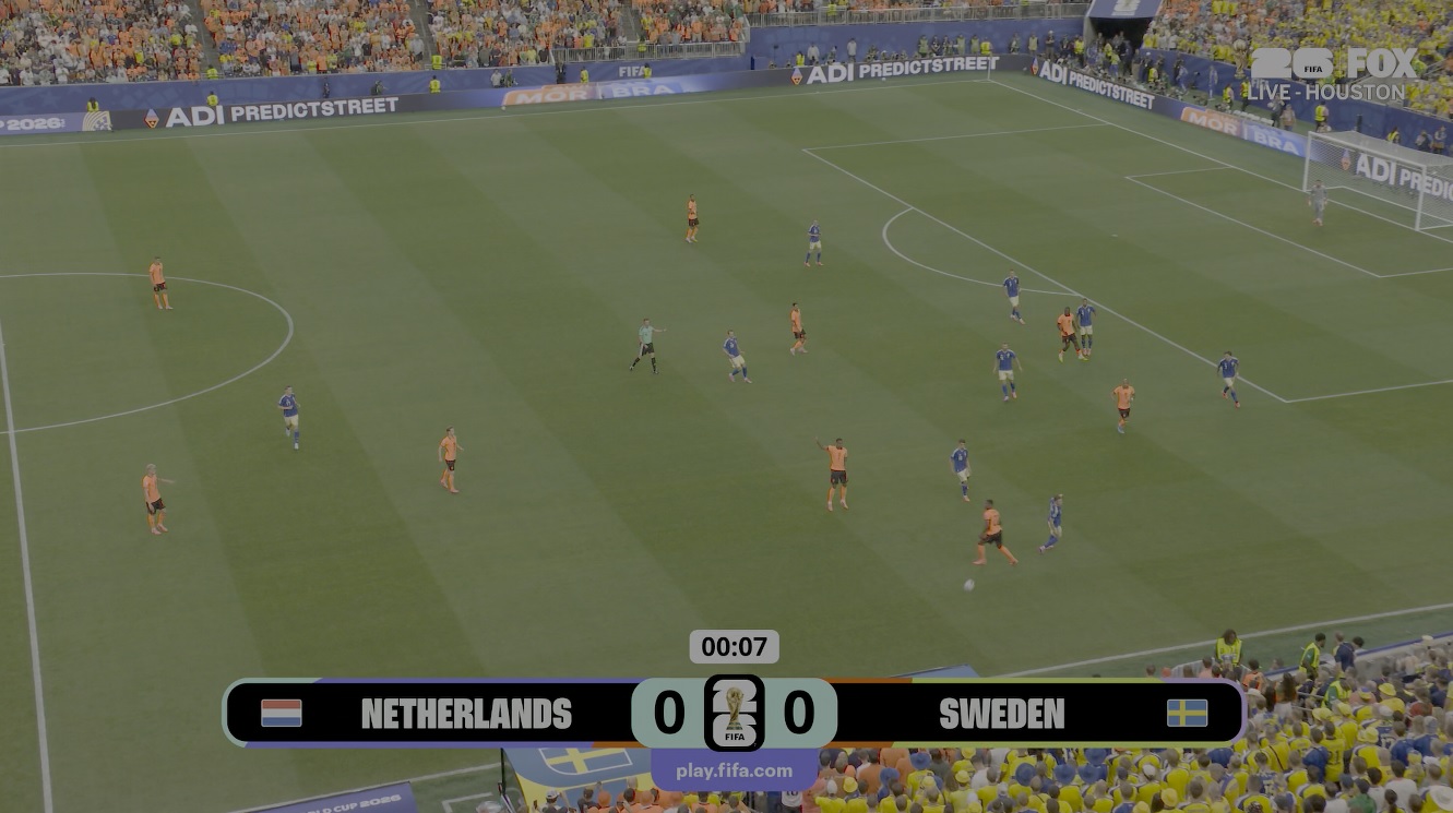 [FIFA 북중미 월드컵 F조 예선] 네덜란드 vs 스웨덴 260621