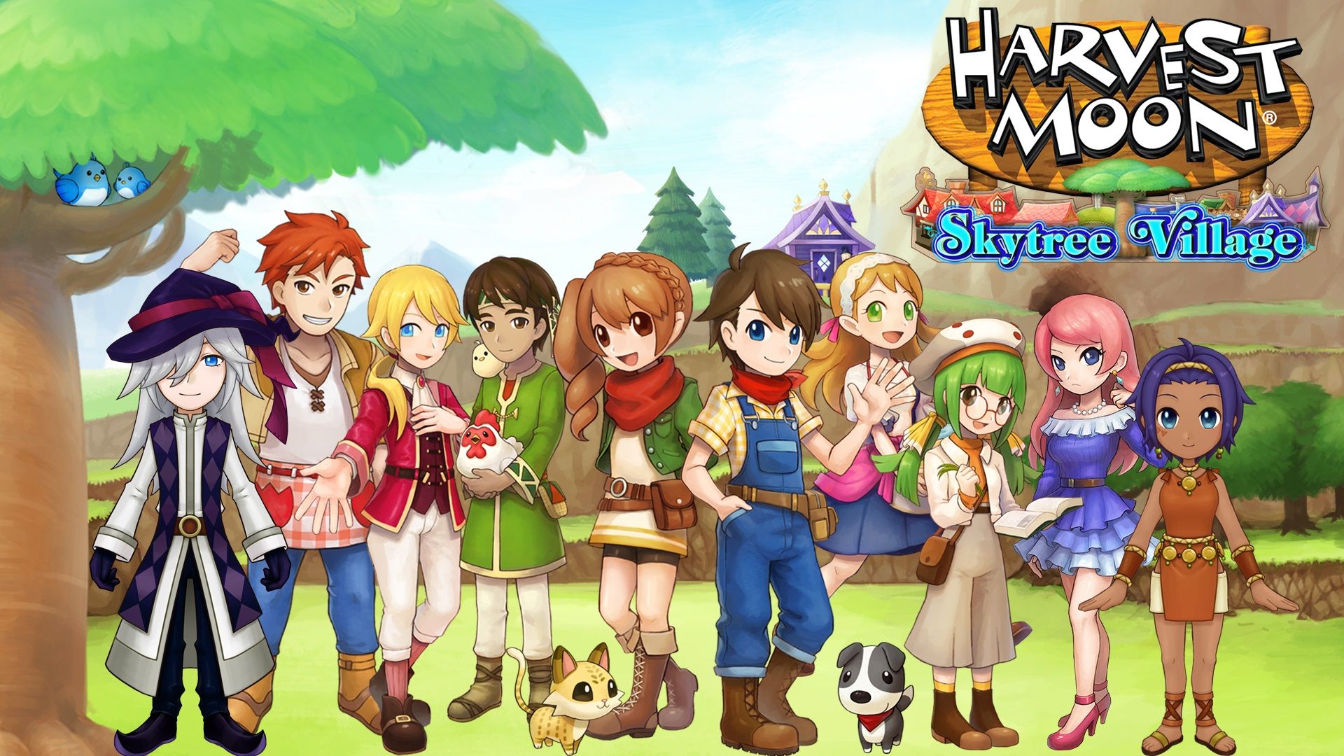 [NSW] 하베스트 문: 스카이트리 빌리지 (Harvest Moon: Skytree Village)