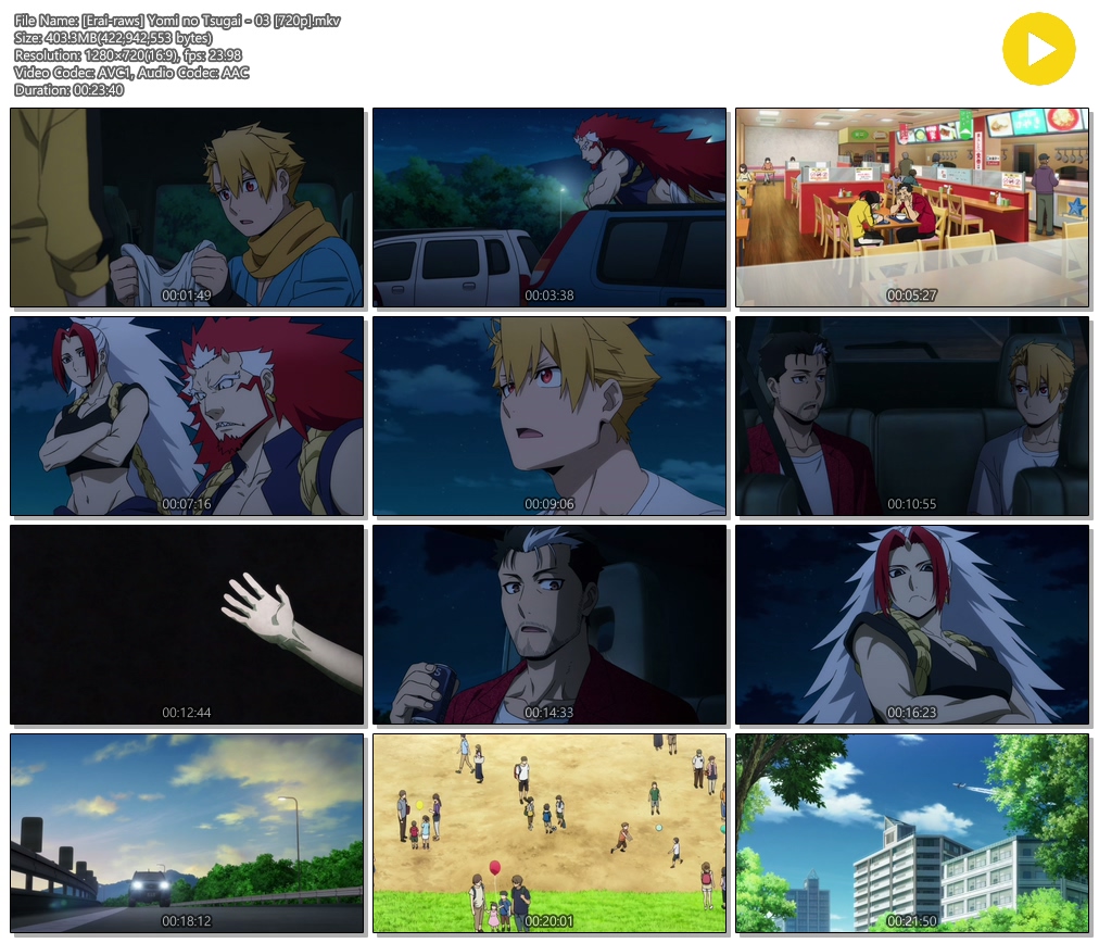 [Erai-raws] 황천의 츠가이 - 03 (1280x720)