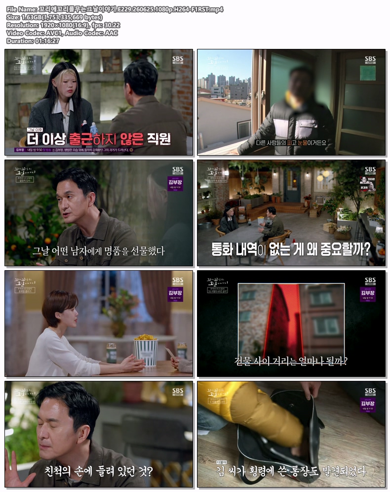 꼬리에꼬리를무는그날이야기.E229.260625.1080p.H264-F1RST