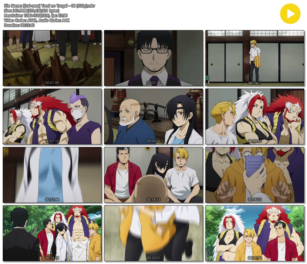 [Erai-raws] 황천의 츠가이 - 08 (1280x720)