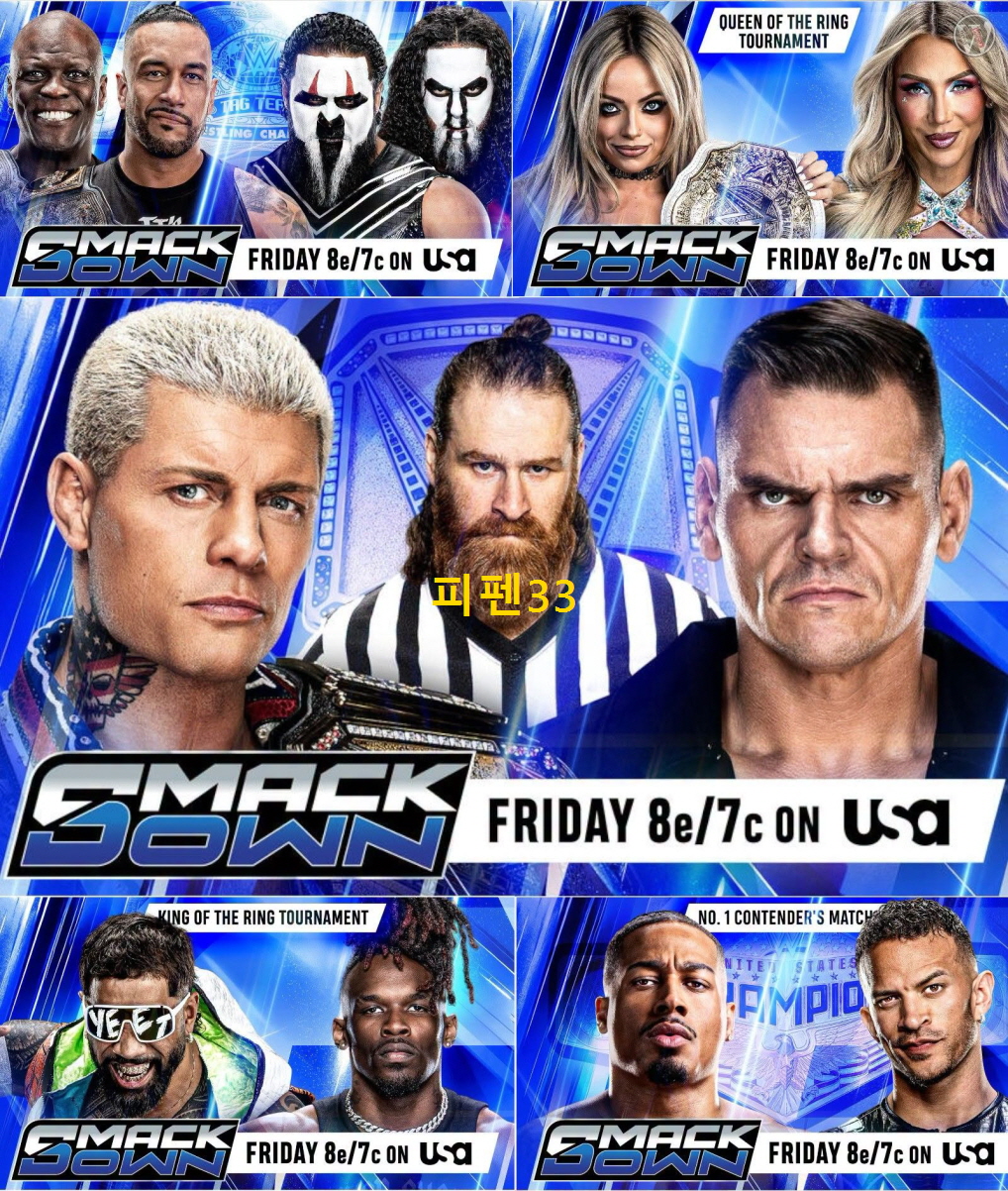 [핖.WWE] 스맥다운.26.06.19 [720P.HD]