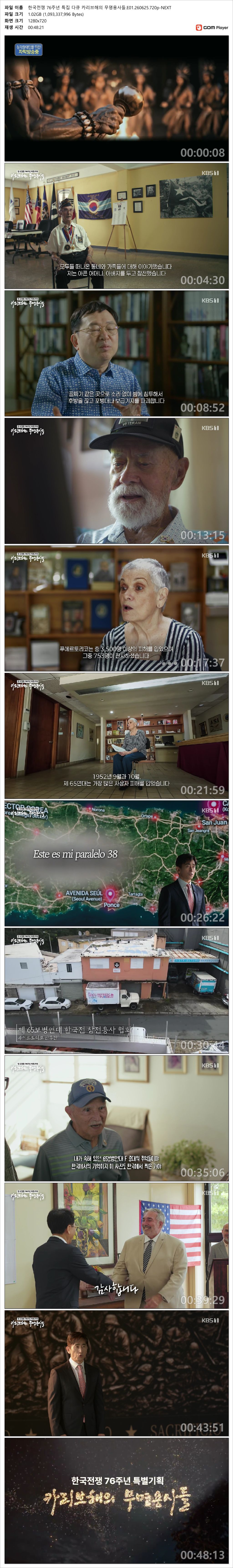 한국전쟁 76주년 특집 다큐 카리브해의 무명용사들.E01.260625.720p-NEXT