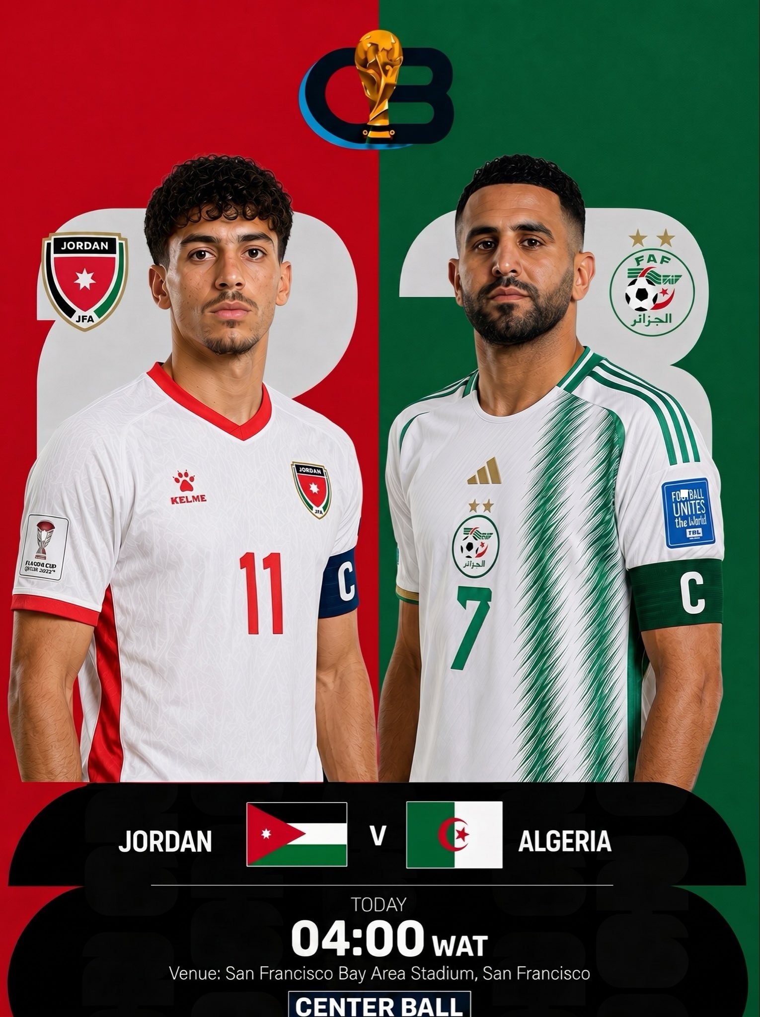 [핖.2026.FIFA.북중미월드컵] 26.06.23 J조 G2 요르단 VS 알제리 [1080P.FHD]