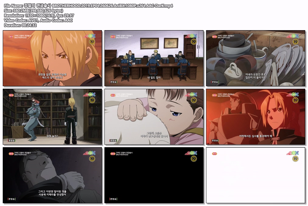 강철의 연금술사 BROTHERHOOD.2019.EP04.260626.AniBX.1080P.x264.AAC-DarK