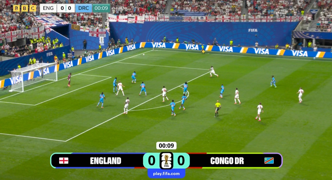 [FIFA 북중미 월드컵 32강] 잉글랜드 vs 콩고 260702