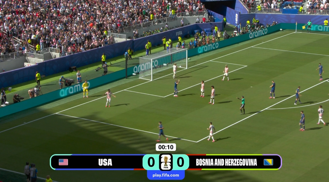 [FIFA 북중미 월드컵 32강] 미국 vs 보스니아 260702
