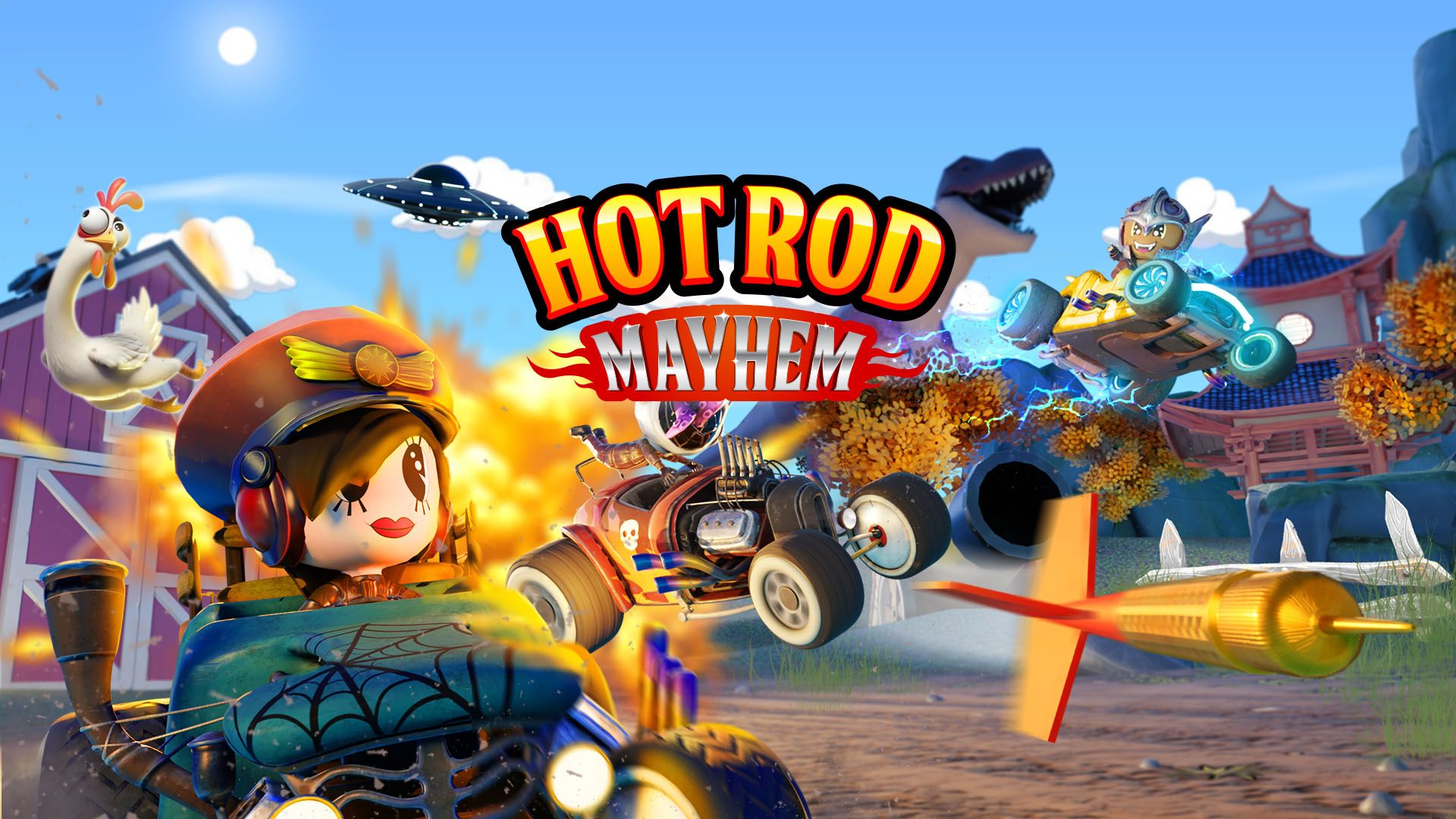[NSW] 핫 로드 메이헴 (Hot Rod Mayhem)