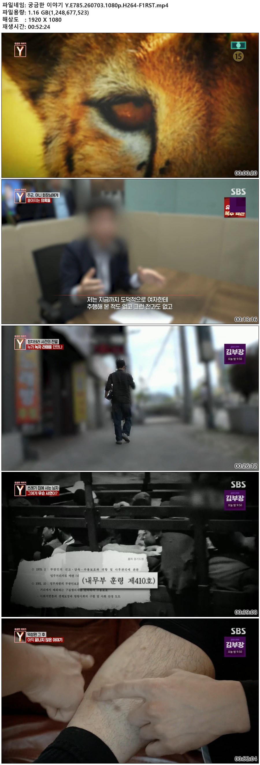 궁금한 이야기 Y.E785.260703.1080p.H264-F1RST