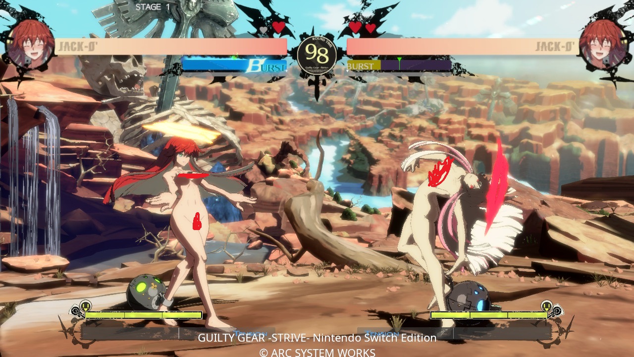 [NSW]19금모드 길티기어 스트라이브 (Guilty Gear Strive)