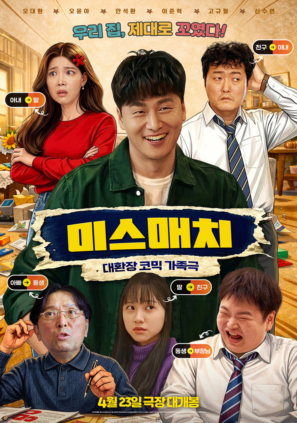미스매치 (2026) 우리 집, 제대로 꼬였다!