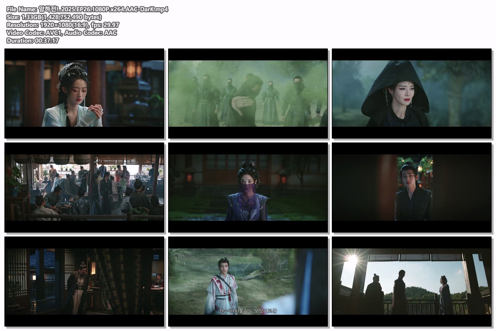 [DarK][신작]암하전(2025) 26화 1080P 공준,팽소염