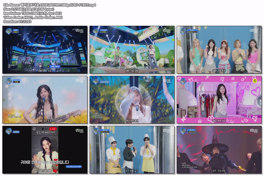 엠카운트다운.E936.260709.1080p.H265-F1RST