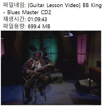 [Guitar Lesson Video] BB King - Blues Master CD2
