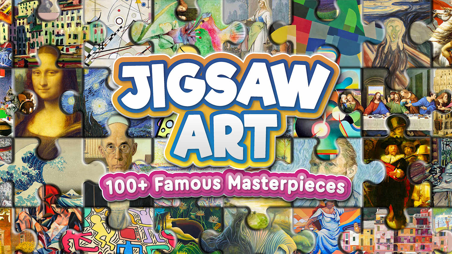 [NSW] 직소 아트: 100+ 페이머스 마스터피스 (Jigsaw Art: 100+ Famous Masterpieces)