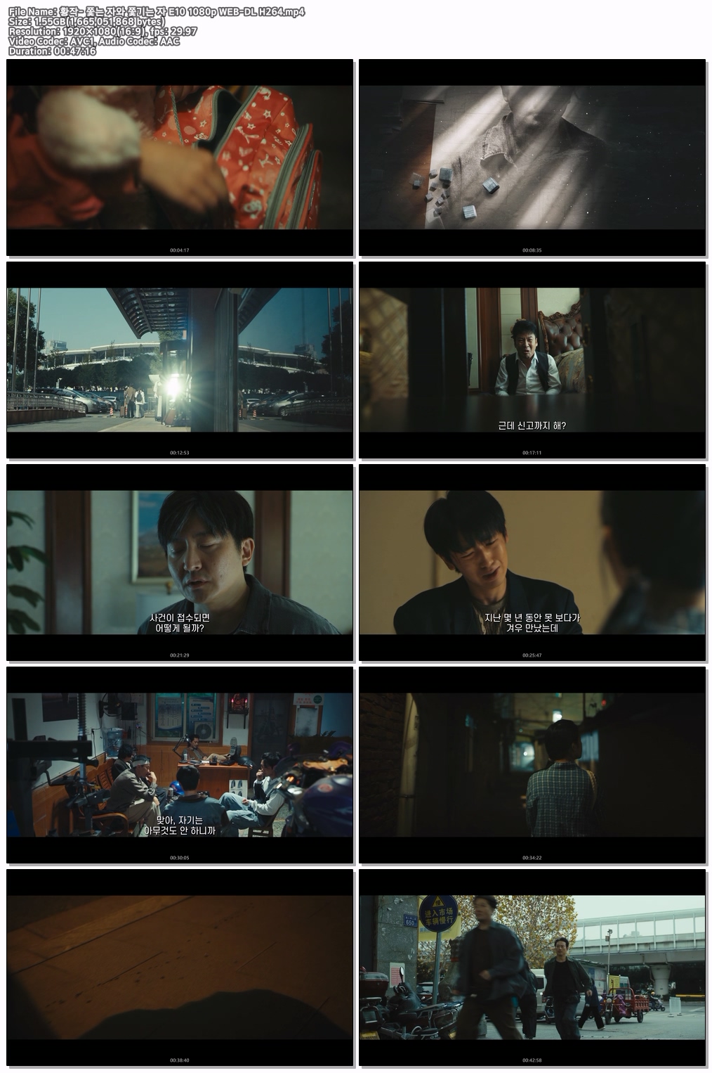 황작- 쫓는 자와 쫓기는 자 E10 1080p WEB-DL H264