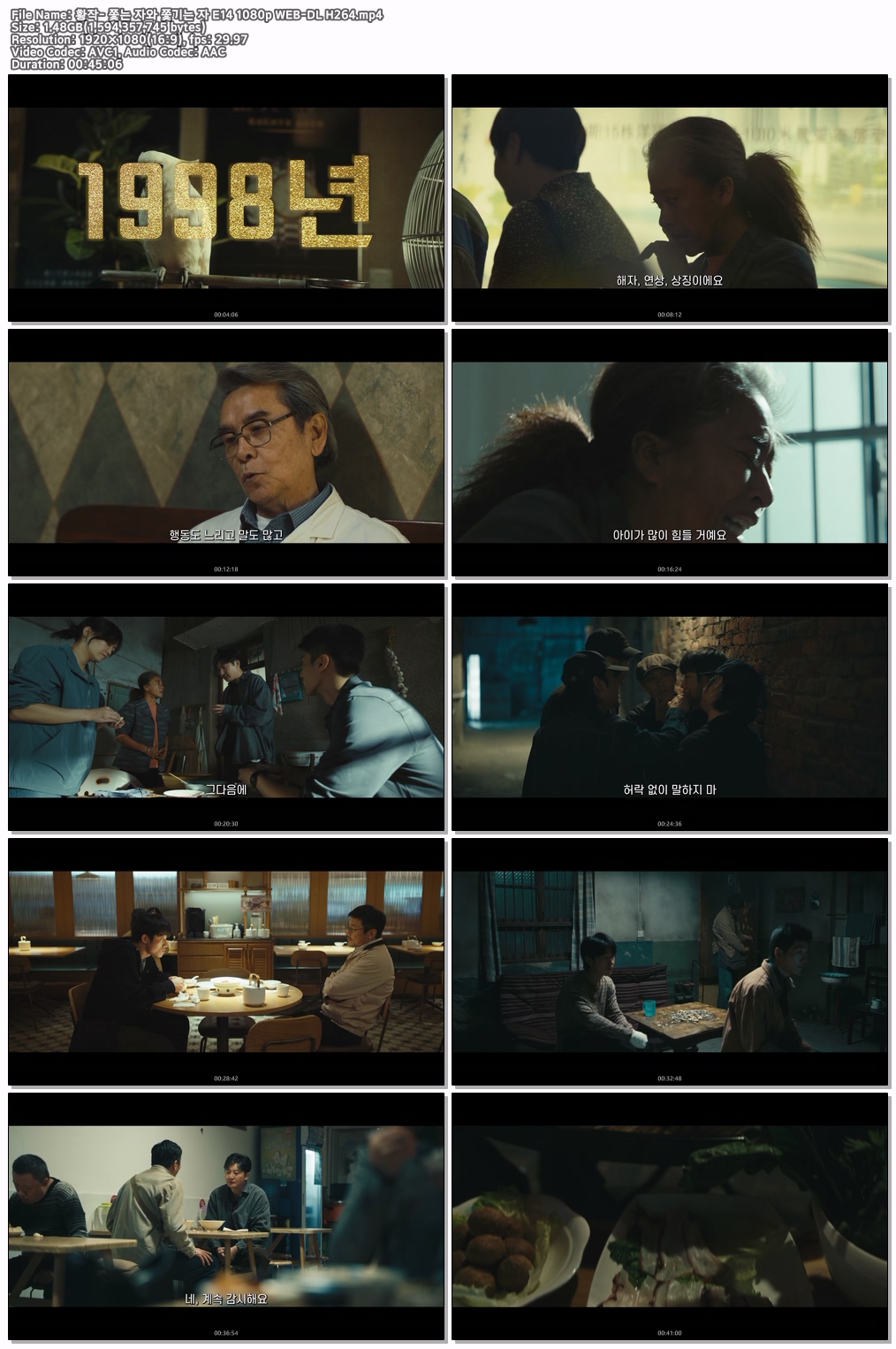 황작- 쫓는 자와 쫓기는 자 E14 1080p WEB-DL H264
