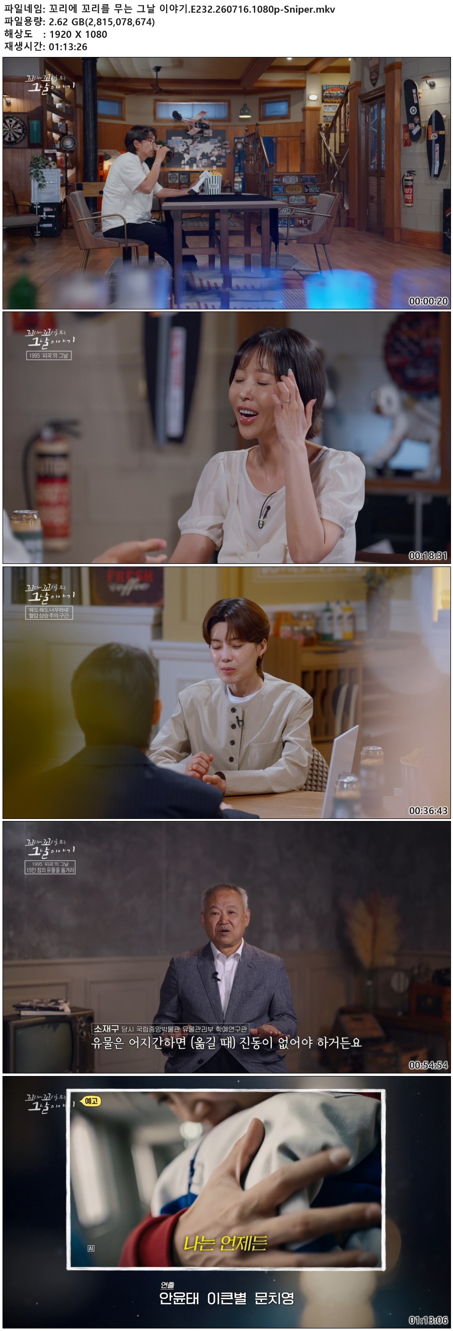 꼬리에 꼬리를 무는 그날 이야기.E232.260716.1080p-Sniper