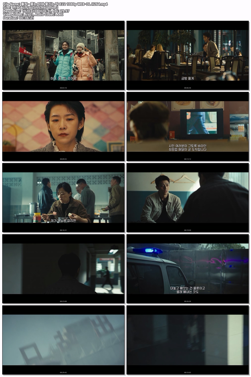 황작- 쫓는 자와 쫓기는 자 E22 1080p WEB-DL H264