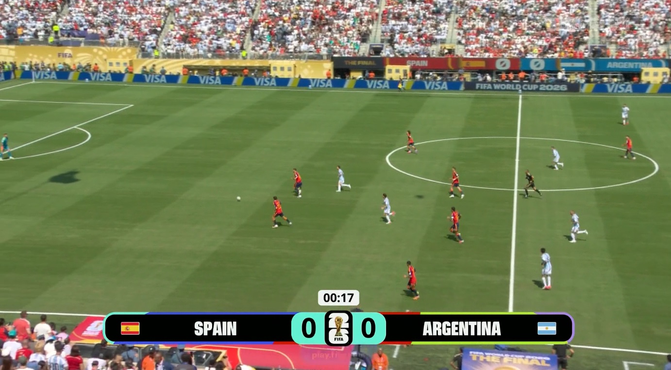 FIFA 북중미 월드컵 결승 스페인 vs 아르헨티나Spain vs Argentina 19.07.2026