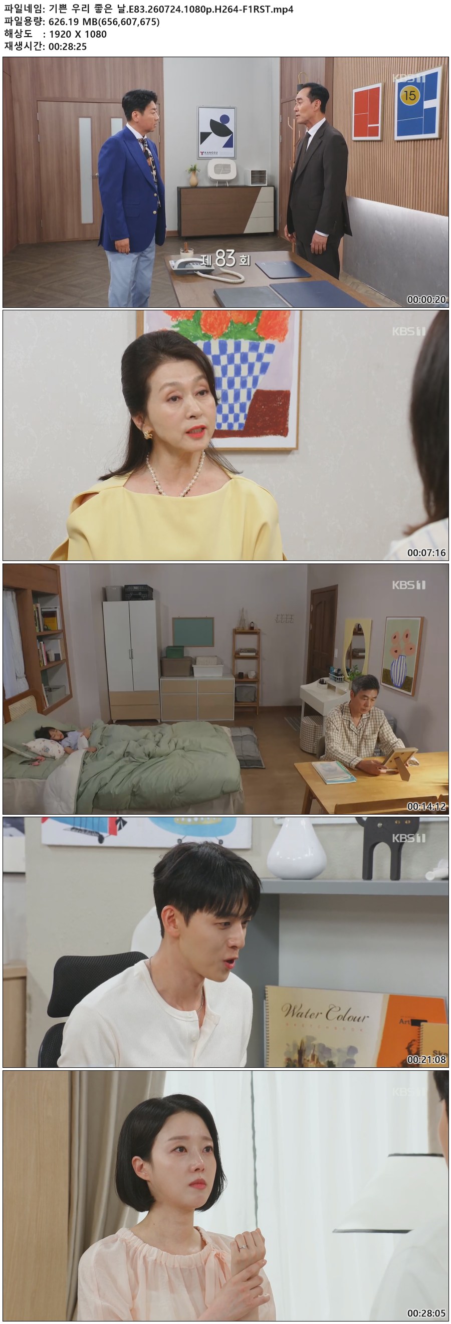기쁜 우리 좋은 날.E83.260724.1080p.H264-F1RST