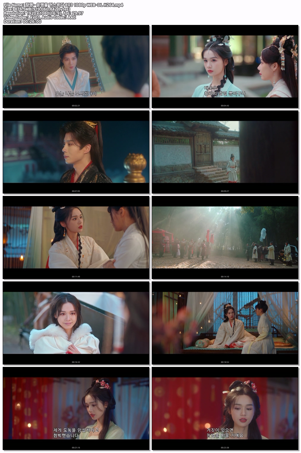 장명- 운명을 거스르다 E03 1080p WEB-DL H264