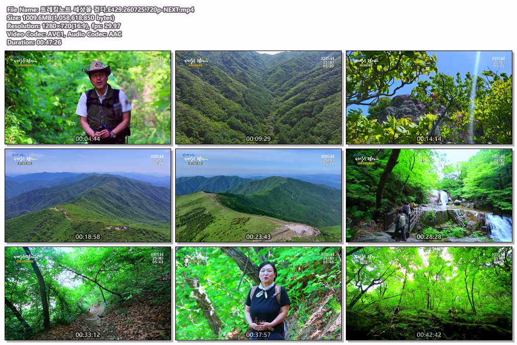 트레킹노트 세상을 걷다.E429.260725.720p-NEXT