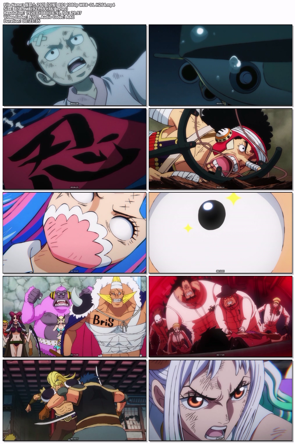 ONE PIECE 29기 (더빙) E01~E13..