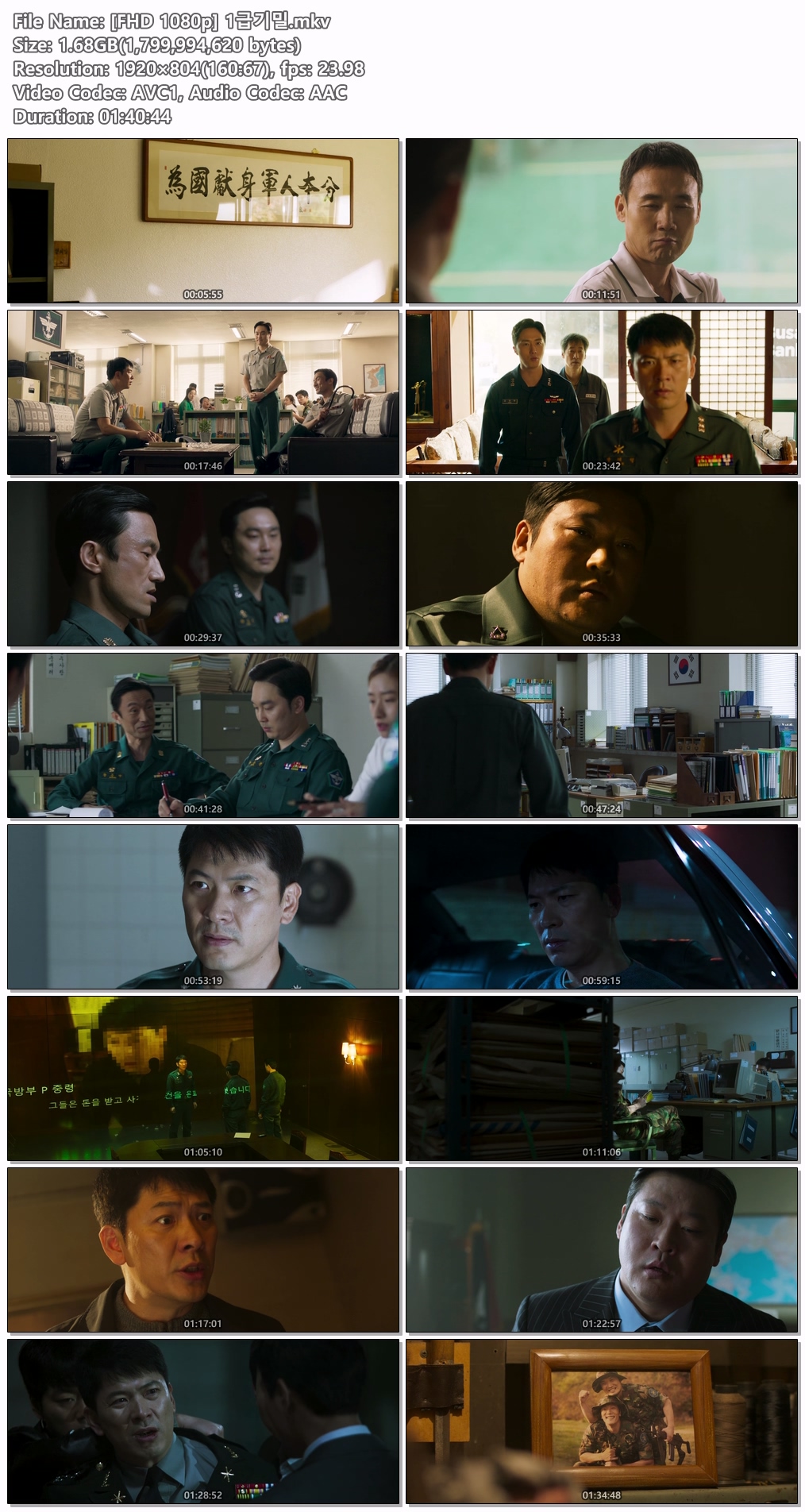 [FHD 1080p] 1급기밀