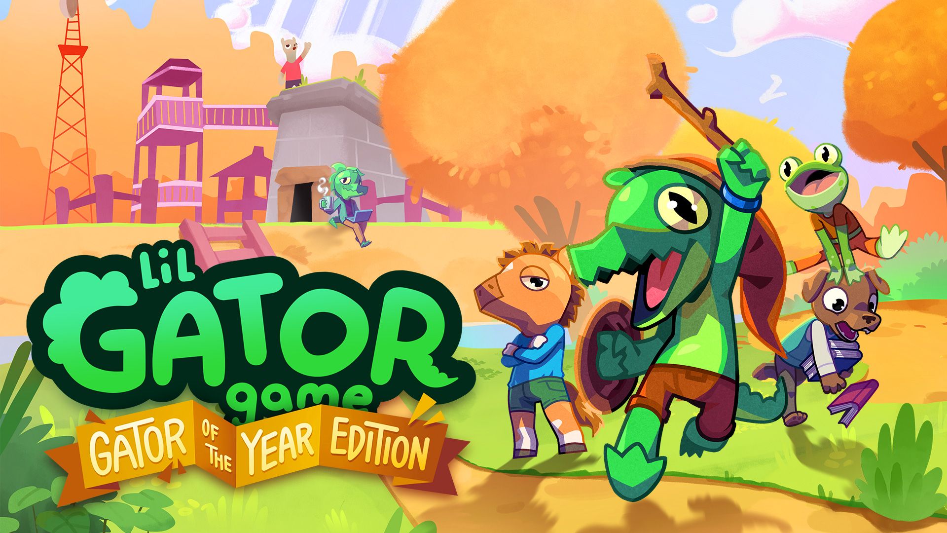 [NSW] 릴게이터 게임: 게이터 오브 더 이어 에디션 (Lil Gator Game: Gator of the Year Edition)