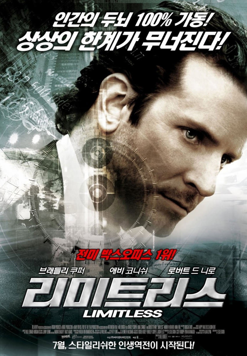 리미트리스 "뇌를 100% 가동시키는 신약! 단 한 알로 인생이 바뀐다!"
