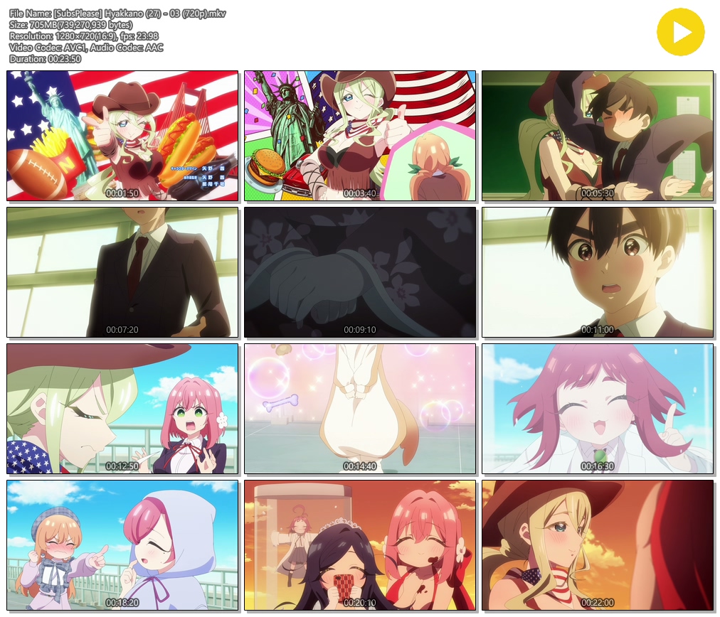 [SubsPlease] 너를 너무너무너무 좋아하는 100명의 그녀 3기 - 03 (1280x720)