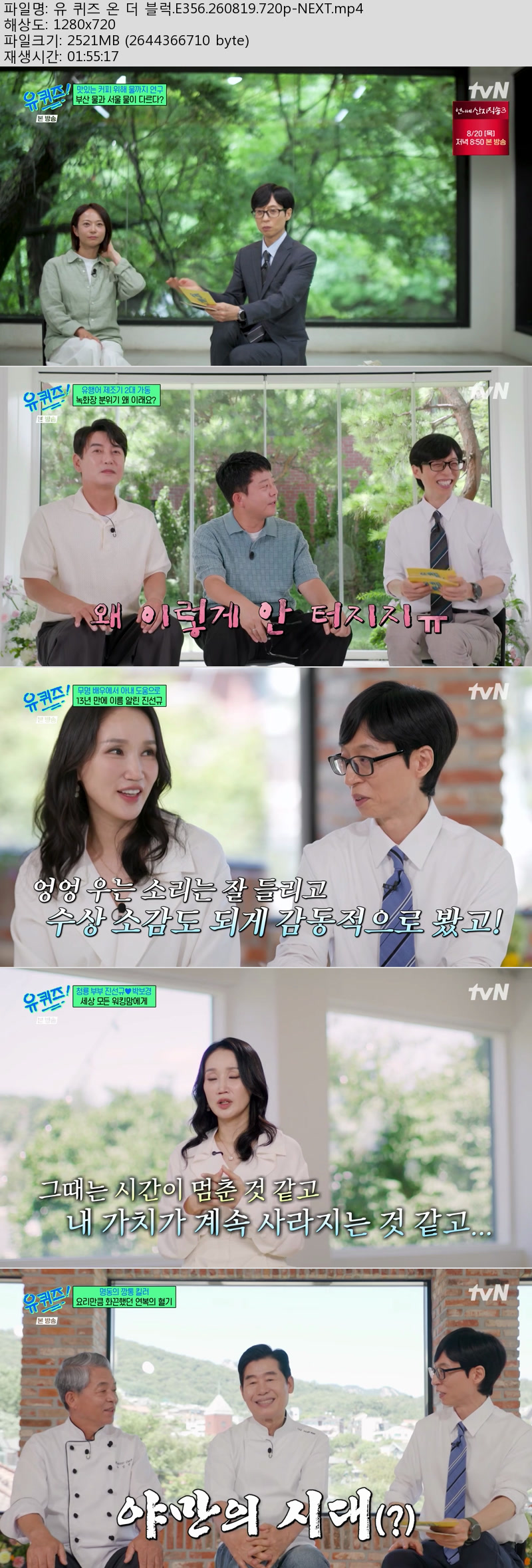 유 퀴즈 온 더 블럭.E356.260819.720p-NEXT
