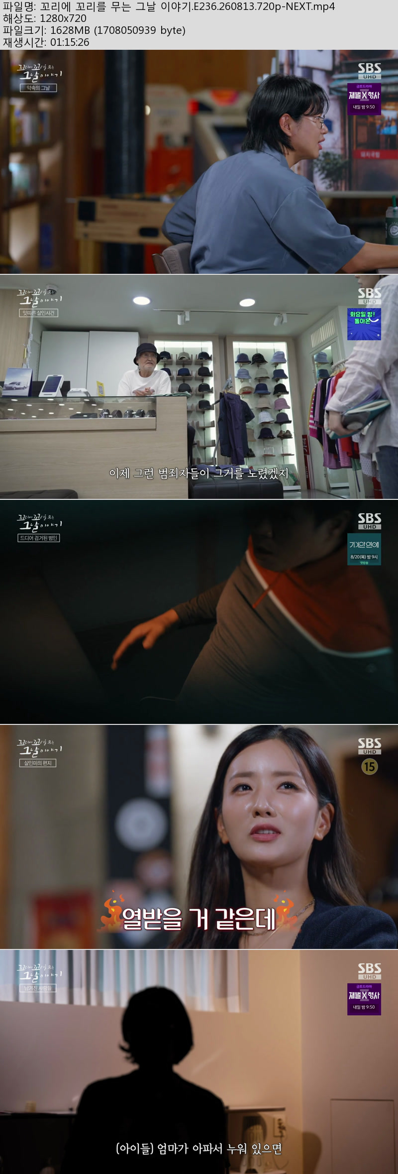 꼬리에 꼬리를 무는 그날 이야기.E236.260813.720p-NEXT