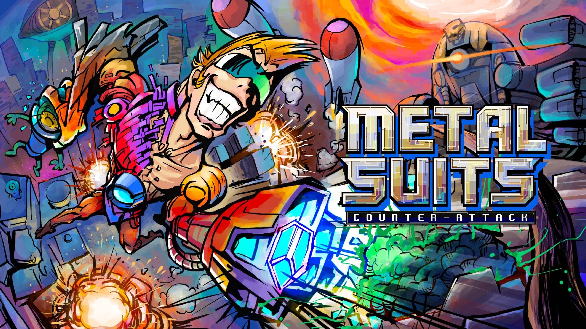 [NSW] 메탈슈츠: 카운터 어택 (METAL SUITS: Counter-attack)