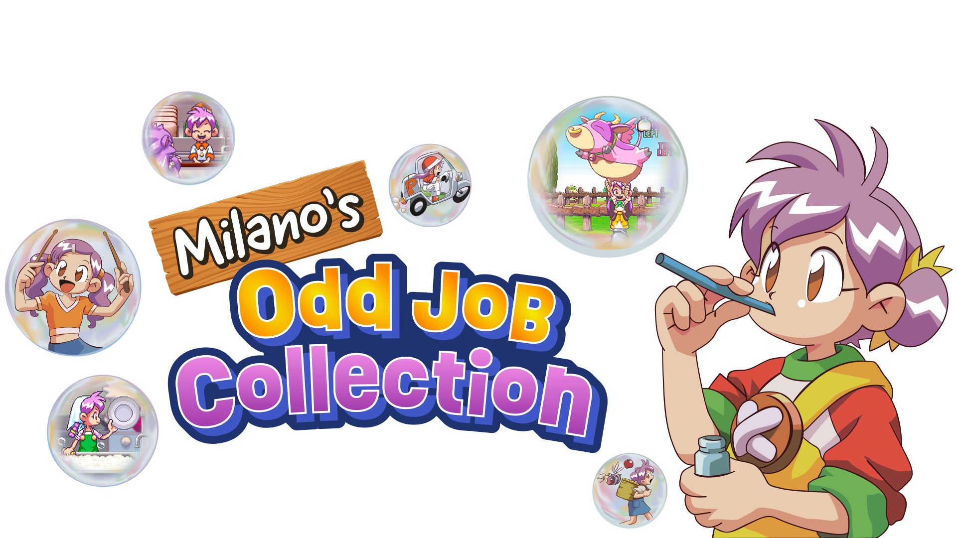 [NSW] 밀라노의 아르바이트 컬렉션 (Milano's Odd Job Collection)