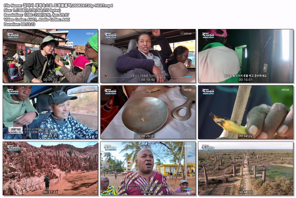 걸어서 세계속으로 트래블홀릭.260828.720p-NEXT