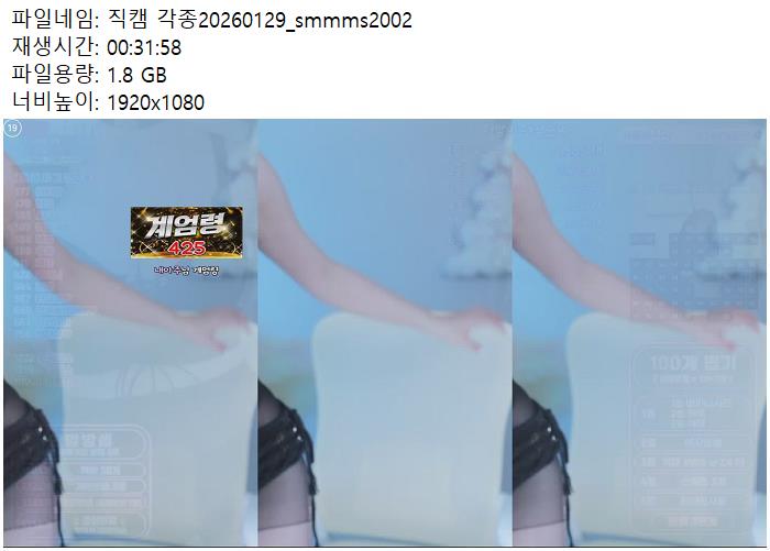 직캠 각종20260129_smmms2002