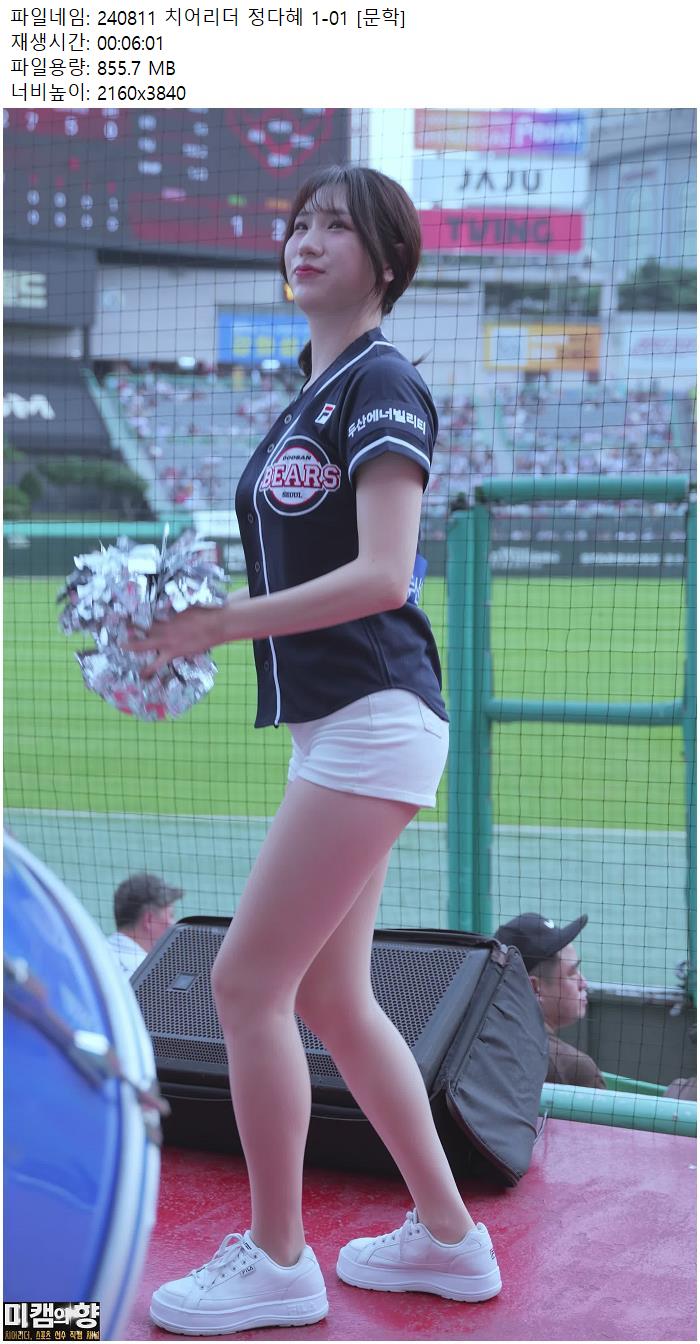 240811 치어리더 정다혜 1-01 [문학]
