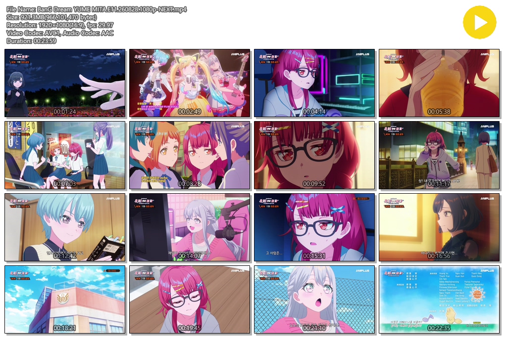 BanG Dream YUME MITA.E11.260828.1080p-NEXT