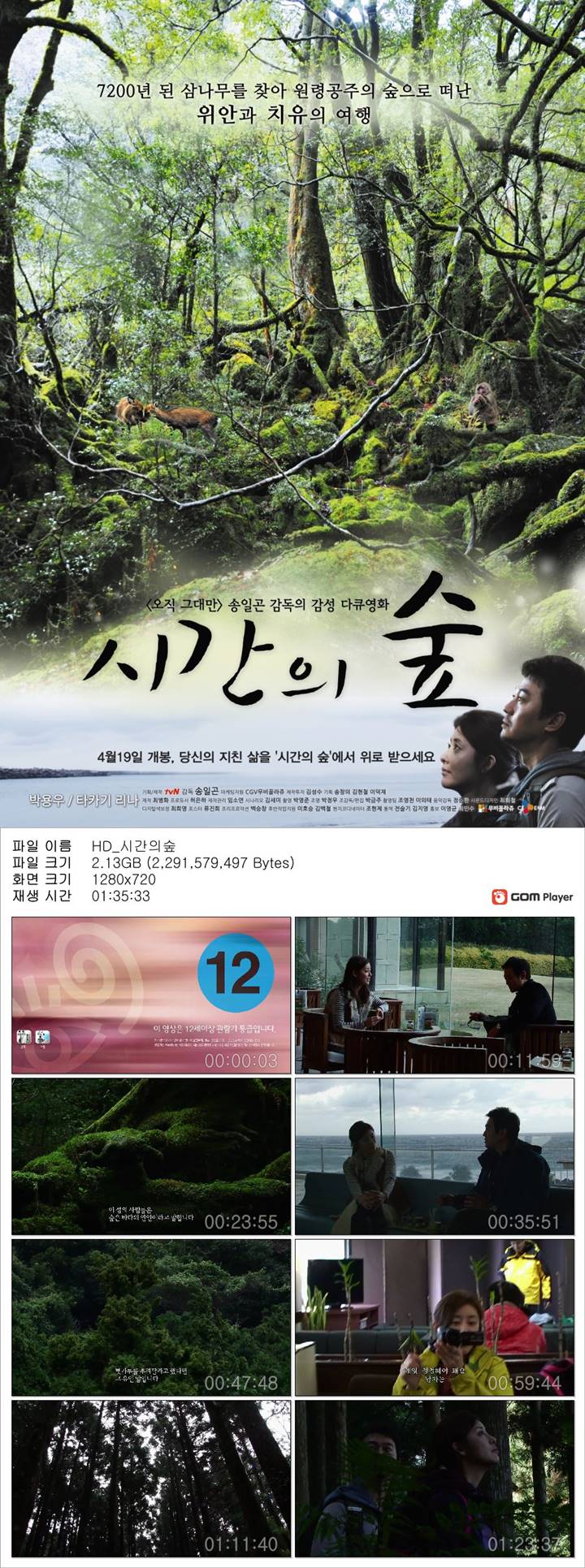 [시간의 숲] 위안과 치유의 여행