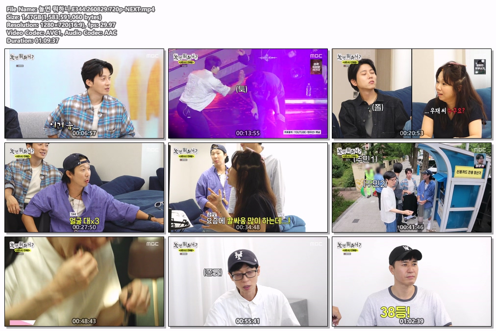 놀면 뭐하니.E344.260829.720p-NEXT