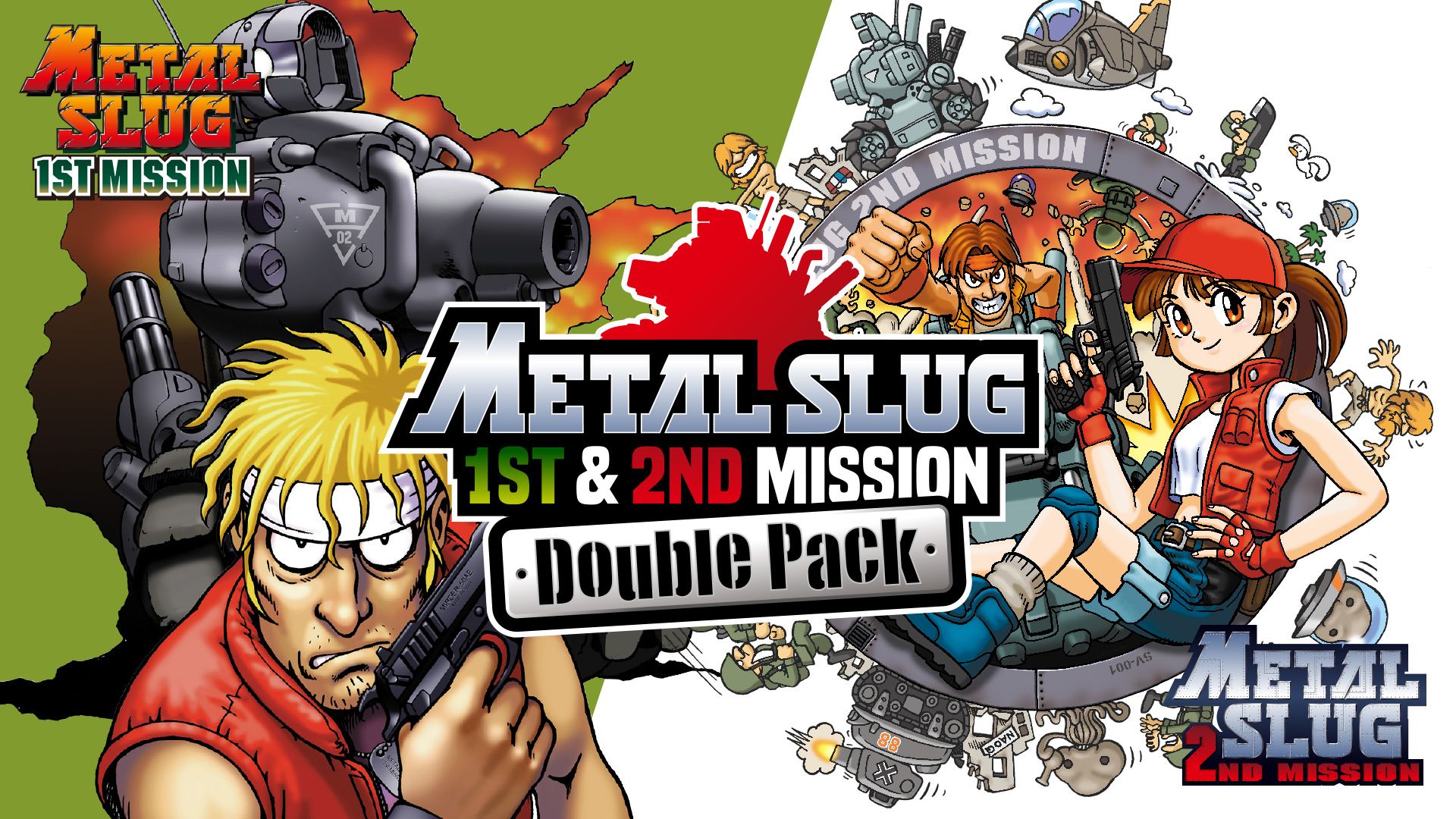 [NSW] 메탈 슬러그 1st & 2nd 미션 더블팩 (METAL SLUG 1st & 2nd MISSION Double Pack)