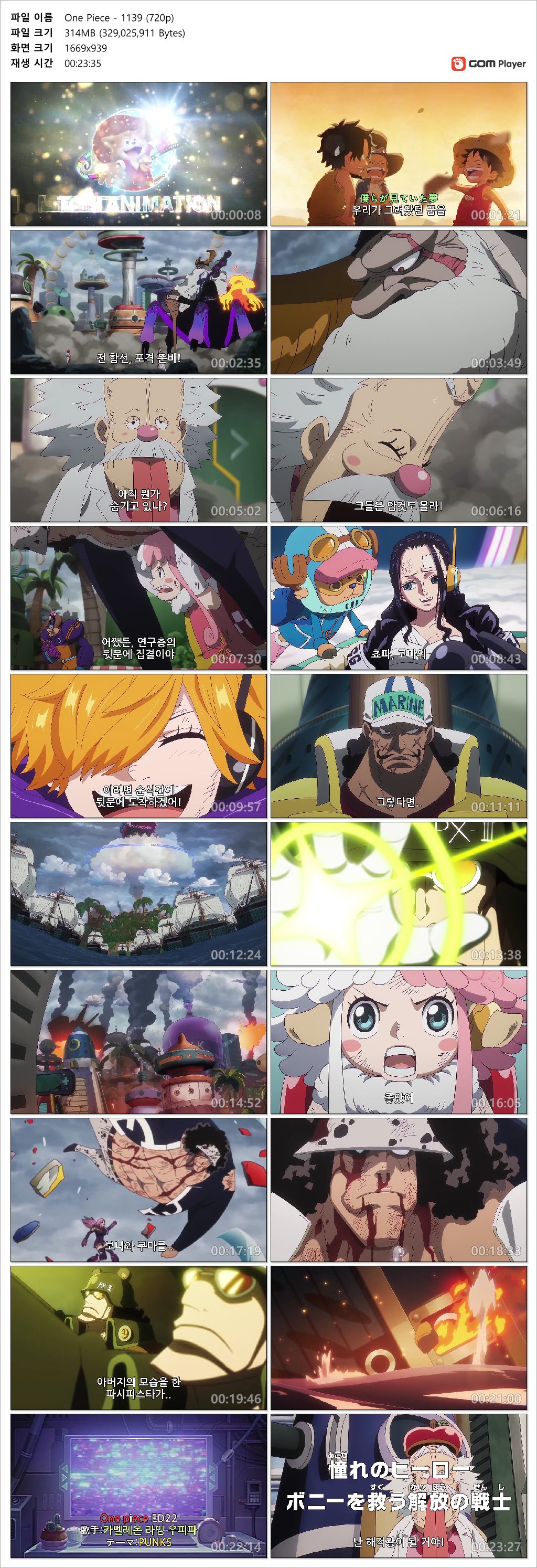 [ANIPLUS] One Piece - 1139 (1280x720)