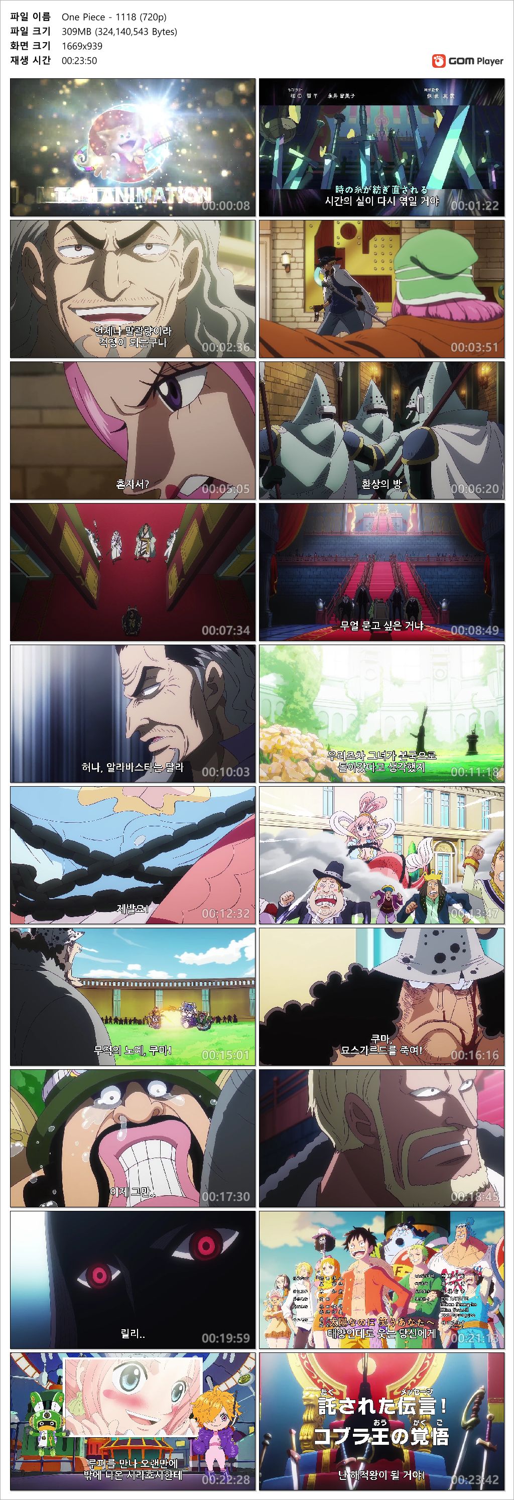 [ANIPLUS] One Piece - 1118 (1280x720)