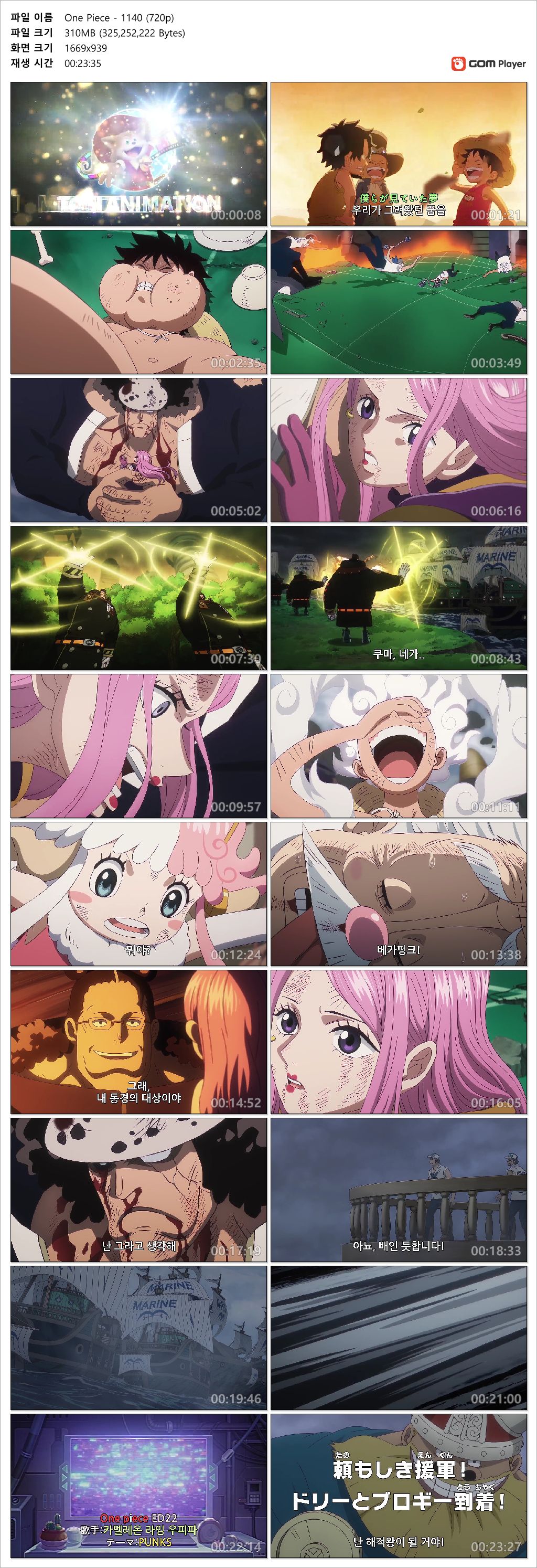 [ANIPLUS] One Piece - 1140 (1280x720)